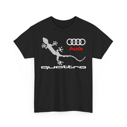 New AUDI QUATTRO BRAND Logo Unisex funny T Shirt USA size S - 5XL