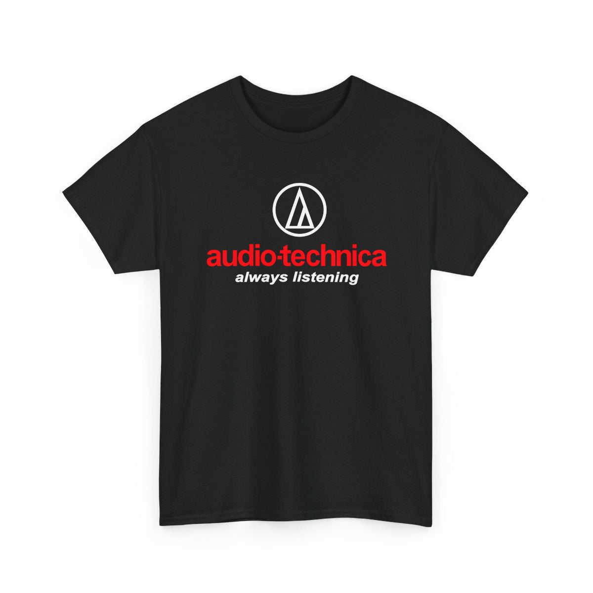 New Audio Technica Logo Unisex funny T Shirt USA size S - 5XL