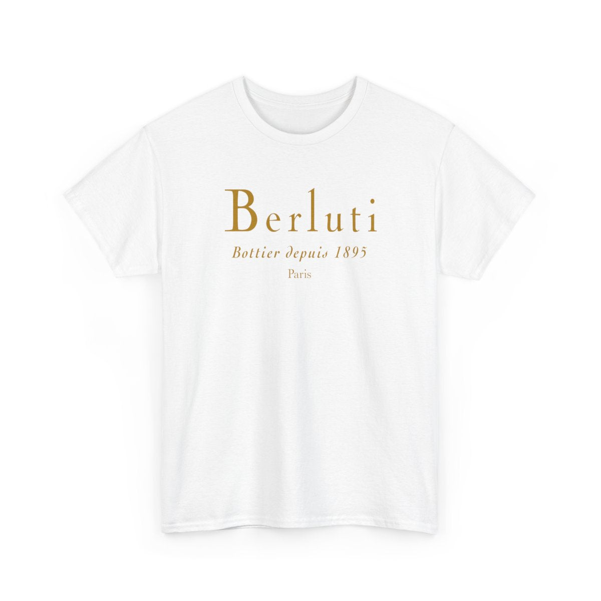 New BERLUTI Logo Unisex funny T Shirt USA size S - 5XL