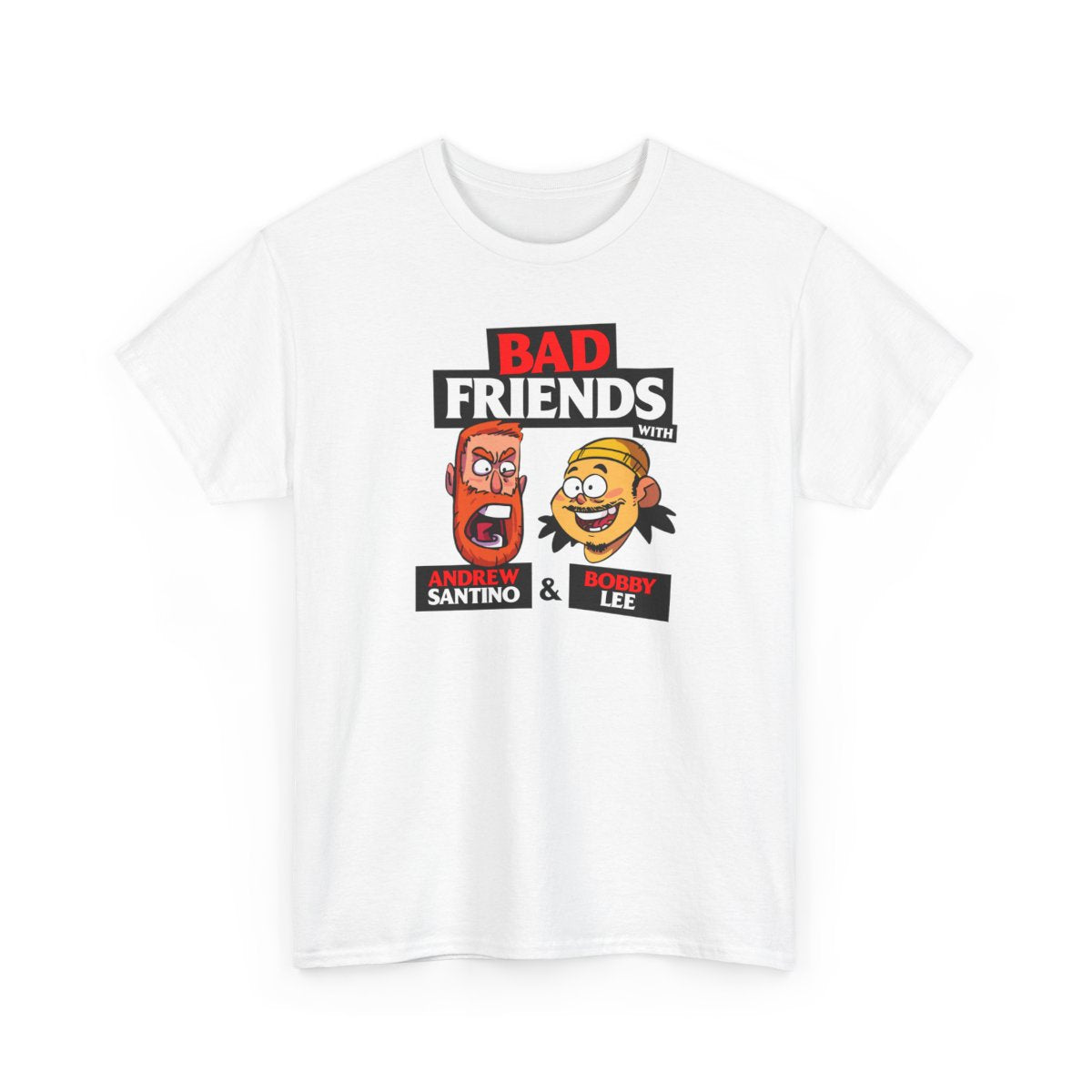 New Bad Friends Logo Unisex funny T Shirt USA size S - 5XL