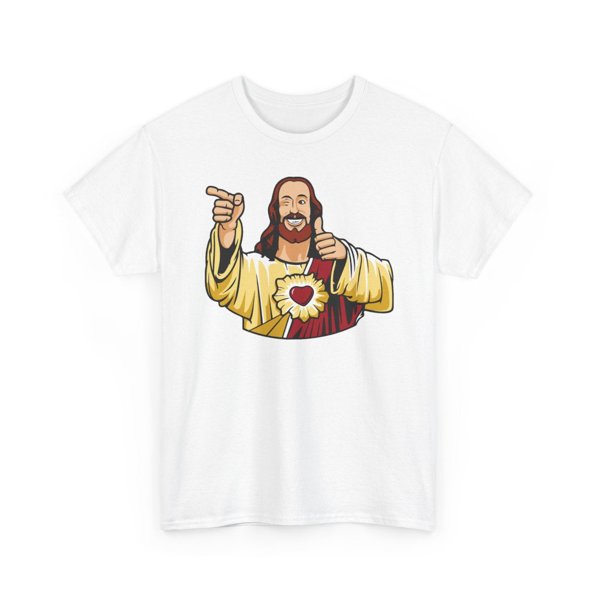 New Buddy Christ Logo Unisex funny T Shirt USA size S - 5XL