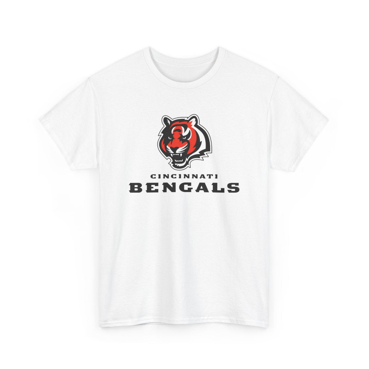 New CICINNATI BENGALS Logo Unisex funny T Shirt USA size S - 5XL