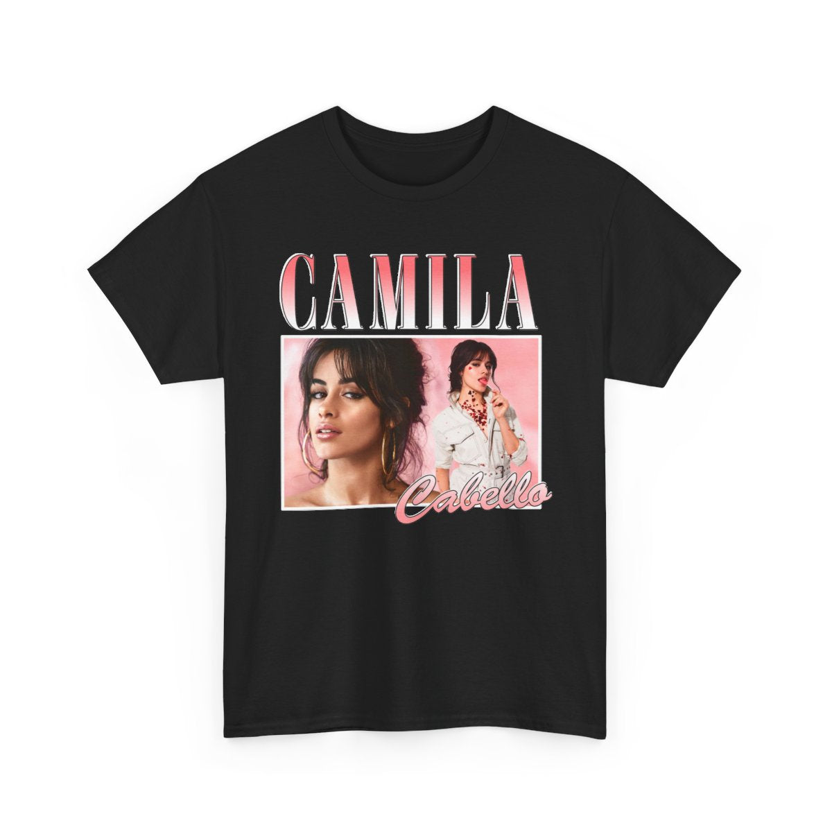 New Camila Cabello Logo Unisex funny T Shirt USA size S - 5XL