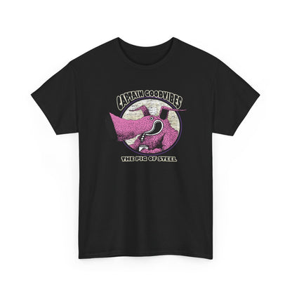 New Captain Goodvibes Logo Unisex funny T Shirt USA size S - 5XL