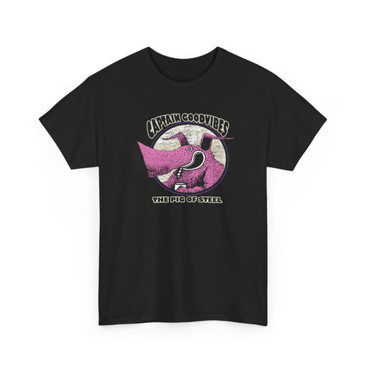 New Captain Goodvibes Logo Unisex funny T Shirt USA size S - 5XL