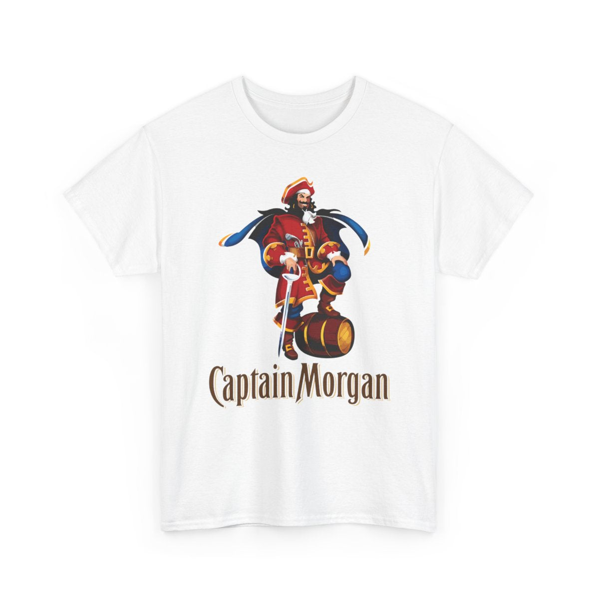 New Captain Morgan Logo Unisex funny T Shirt USA size S - 5XL