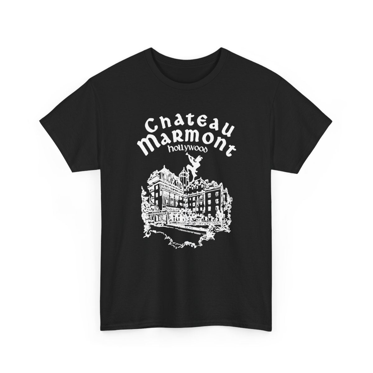 New Chateau Marmont Hollywood Logo Unisex funny T Shirt USA size S - 5XL