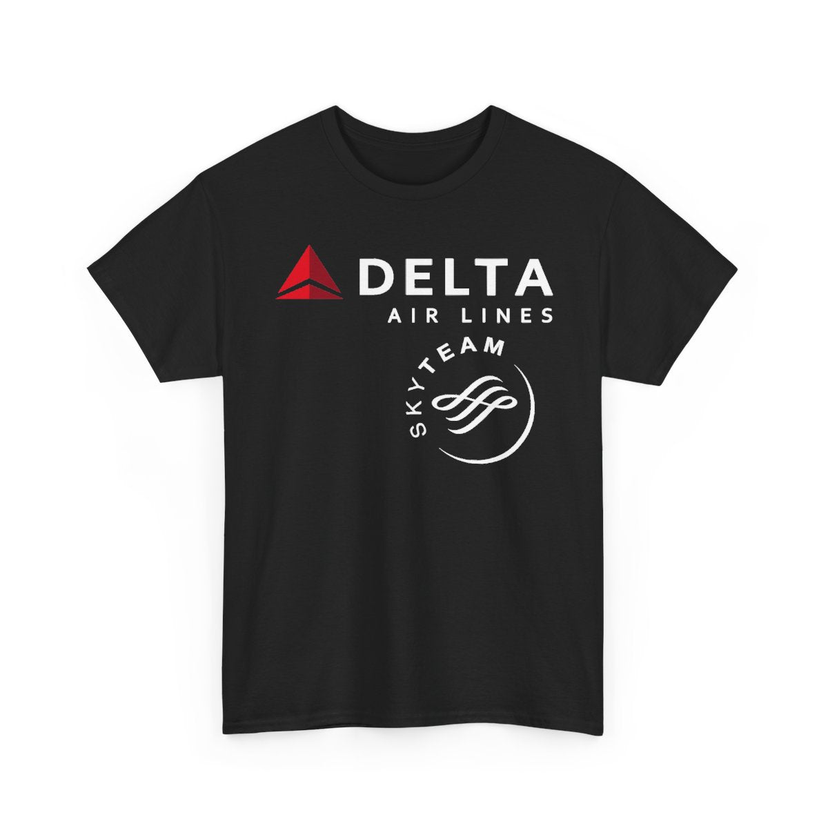 New DELTA AIRLINES Logo Unisex funny T Shirt USA size S - 5XL