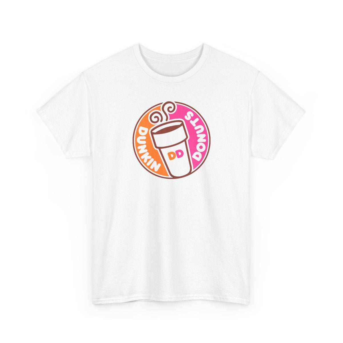 New Dunkin donuts Logo Unisex funny T Shirt USA size S - 5XL