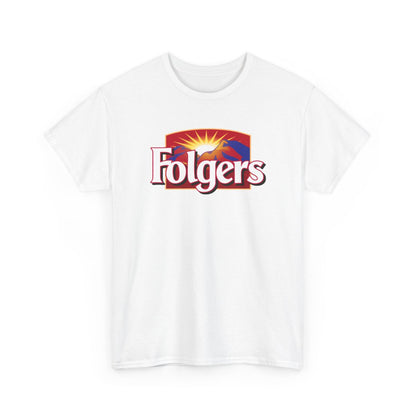 New Folgers Coffee Drink Logo Unisex funny T Shirt USA size S - 5XL