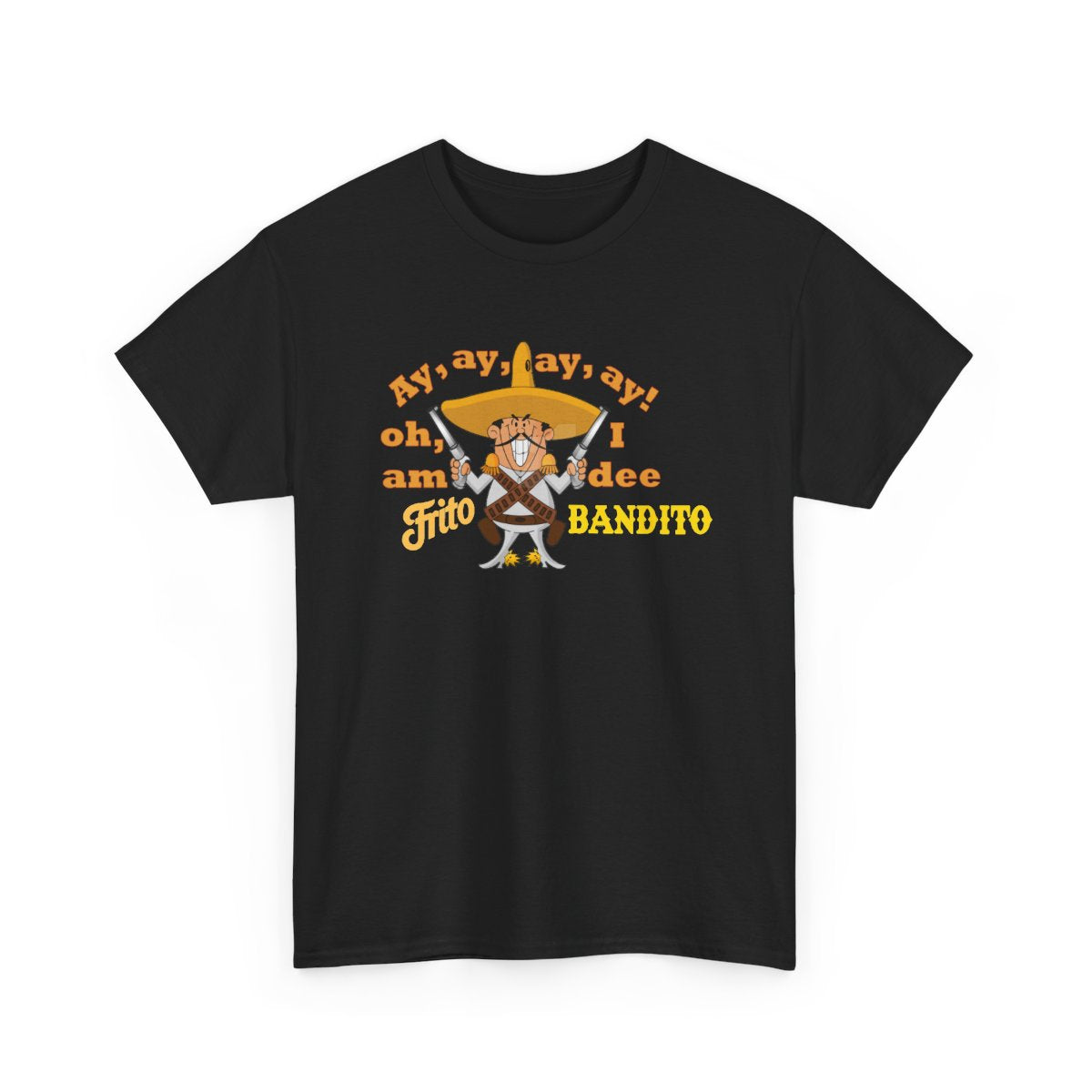 New Frito Bandito Logo Unisex funny T Shirt USA size S - 5XL