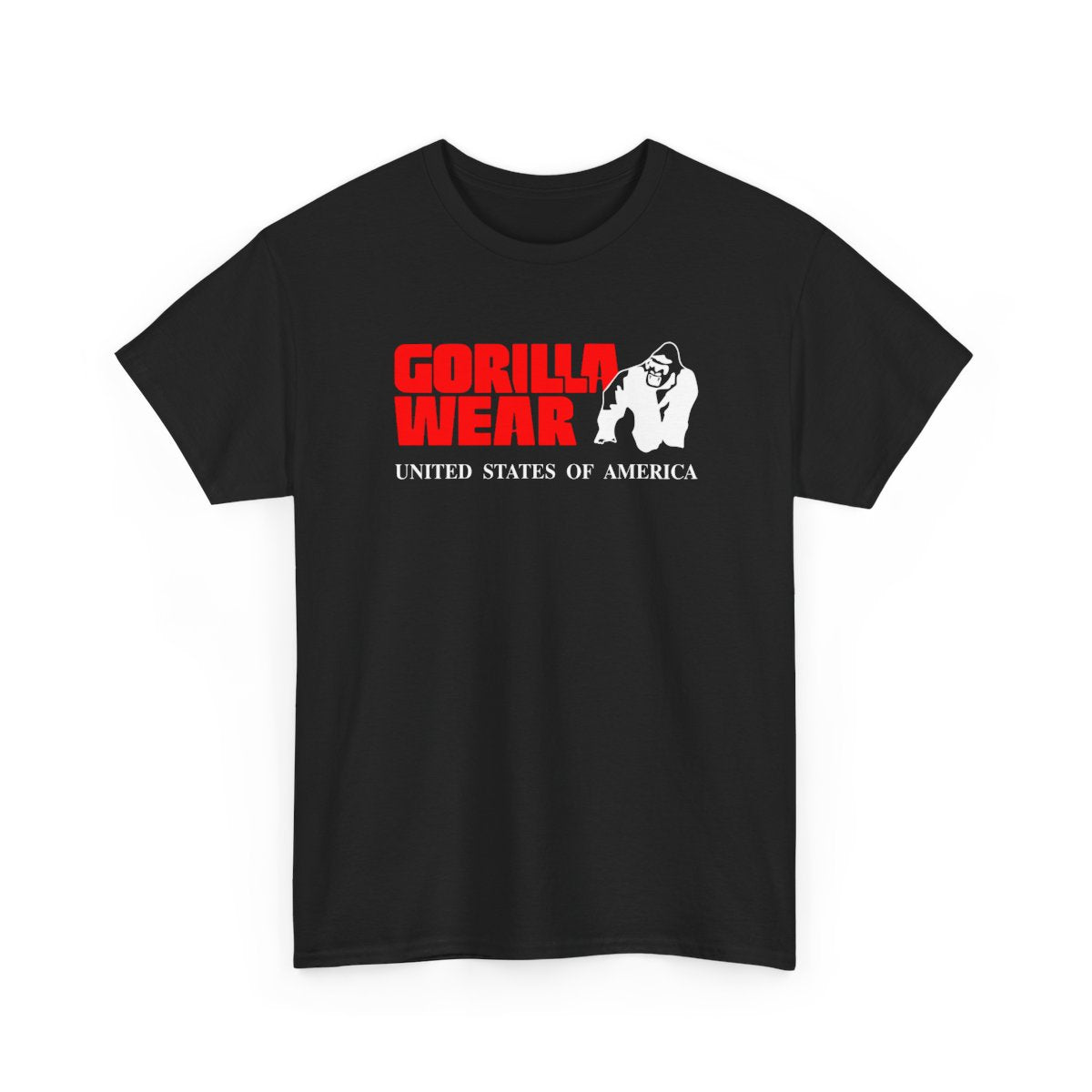New GORILLA WEAR Logo Unisex funny T Shirt USA size S - 5XL