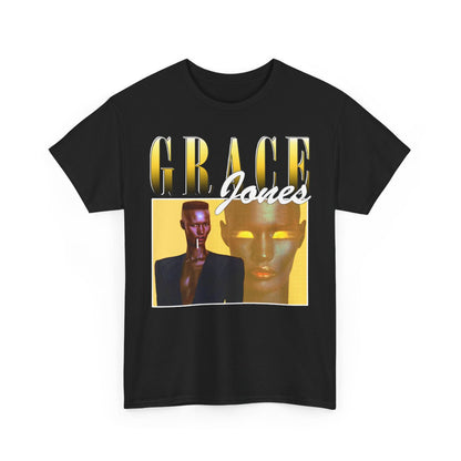 New Grace Jones Logo Unisex funny T Shirt USA size S - 5XL