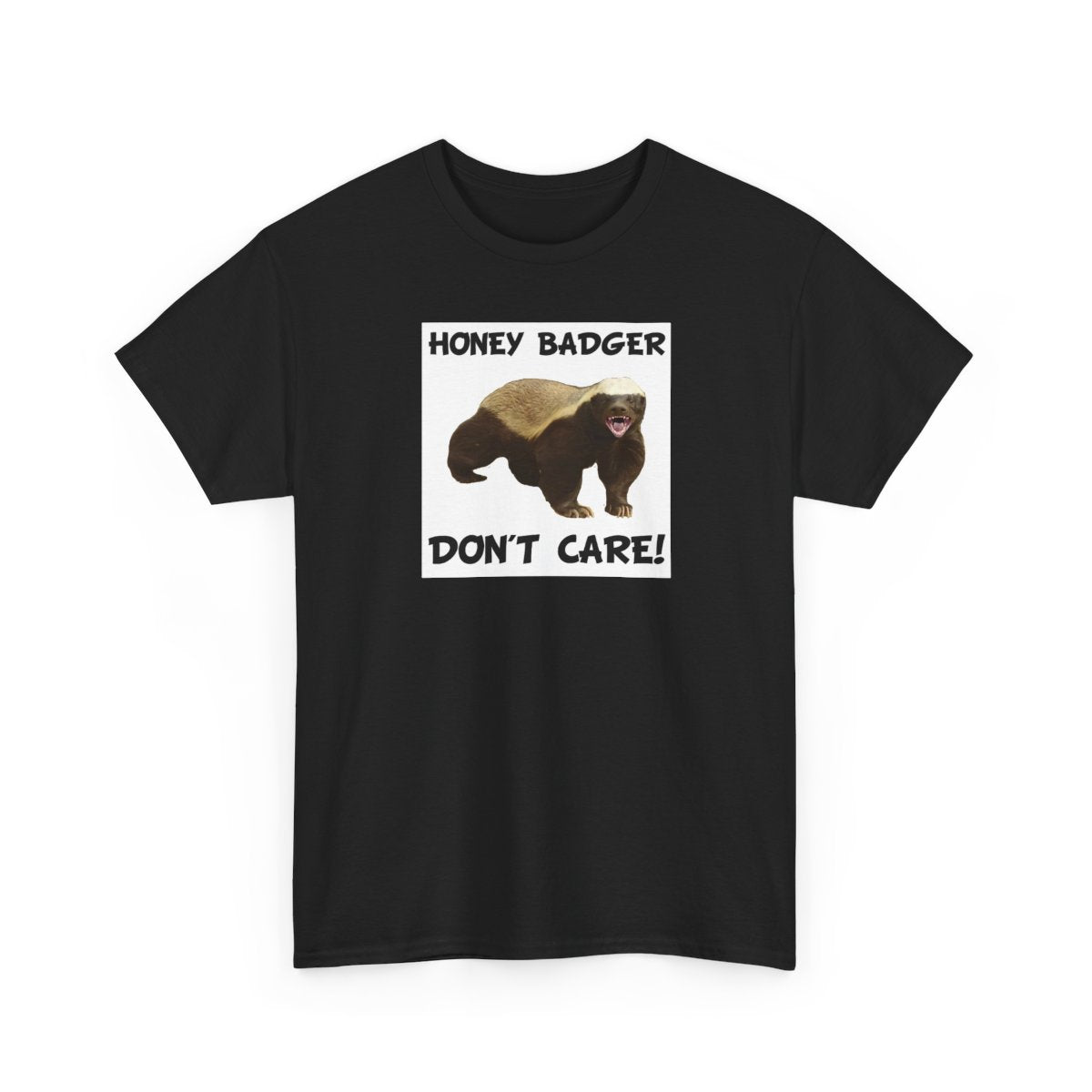 New Honey Badger Logo Unisex funny T Shirt USA size S - 5XL
