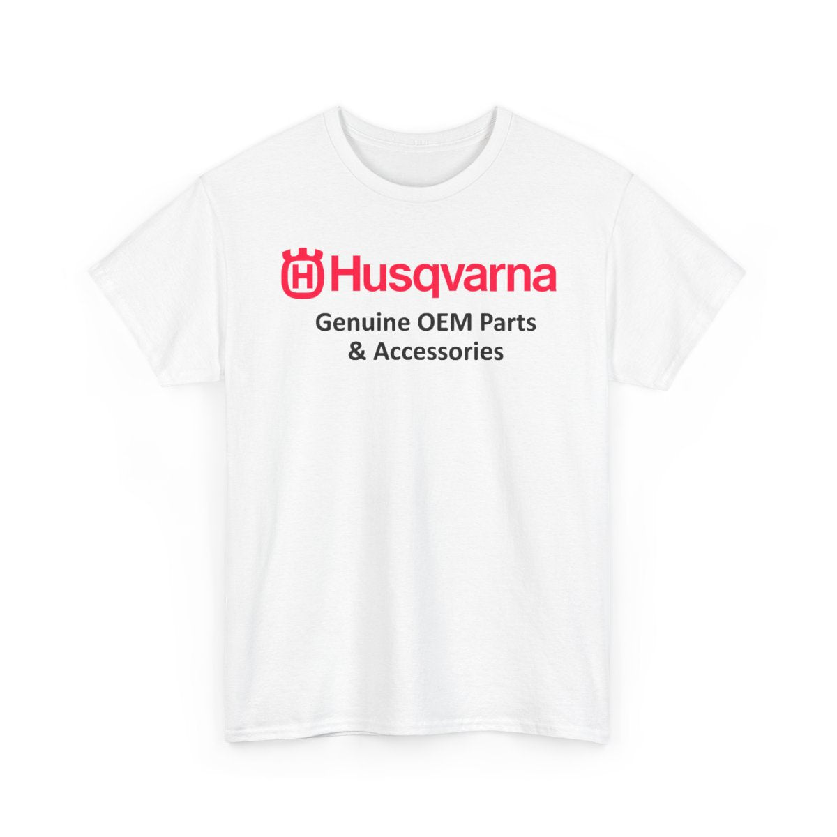 New Husqvarna Genuine Logo Unisex funny T Shirt USA size S - 5XL