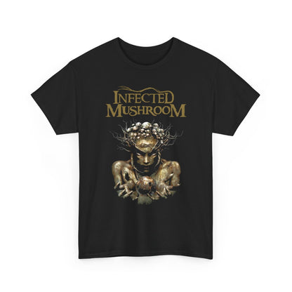 New Infected Mushroom Logo Unisex funny T Shirt USA size S - 5XL