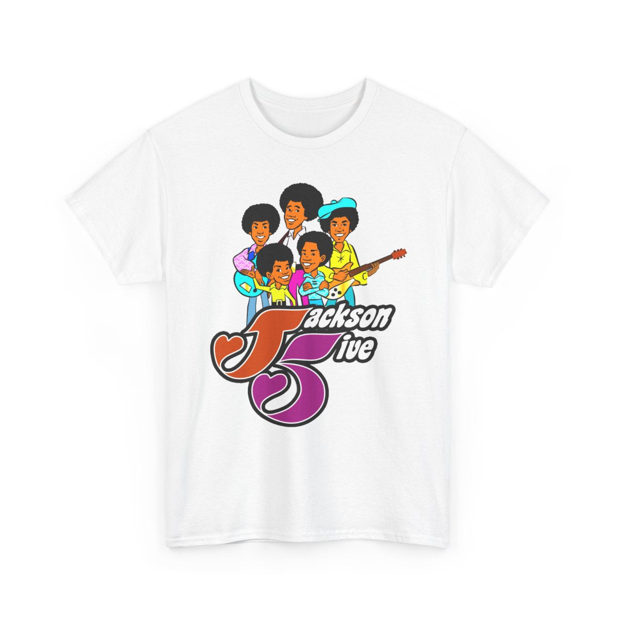 New Jackson Five Logo Unisex funny T Shirt USA size S - 5XL