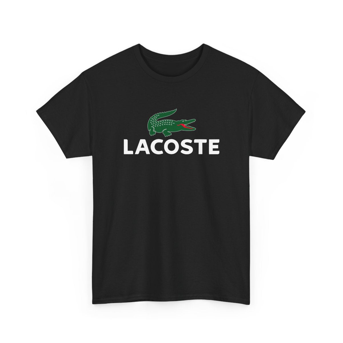 New Lacoste Logo Unisex funny T Shirt USA size S - 5XL