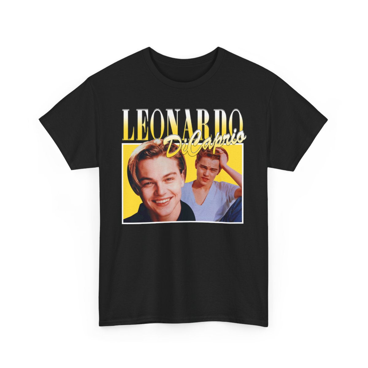 New Leonardo DiCaprio Logo Unisex funny T Shirt USA size S - 5XL