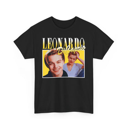 New Leonardo DiCaprio Logo Unisex funny T Shirt USA size S - 5XL