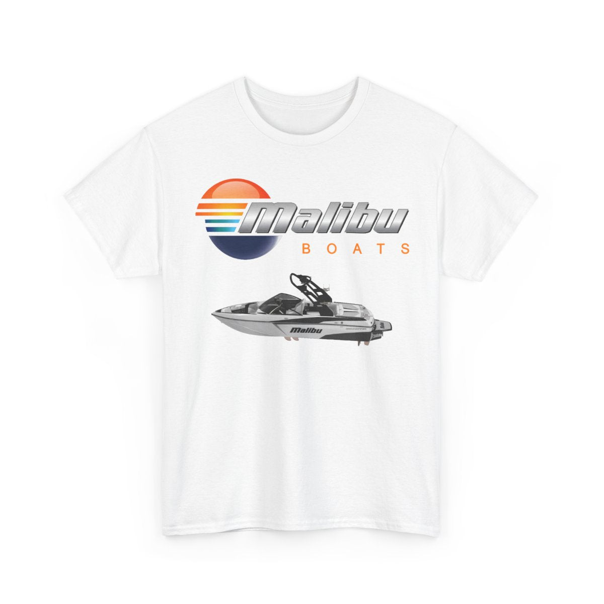 New MALIBU BOATS Logo Unisex funny T Shirt USA size S - 5XL