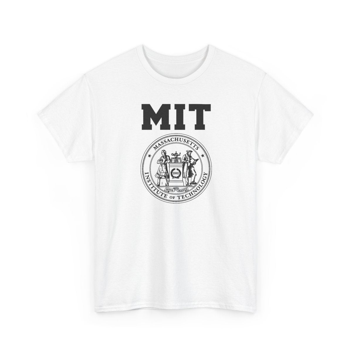 New MIT Massachusetts Logo Unisex funny T Shirt USA size S - 5XL