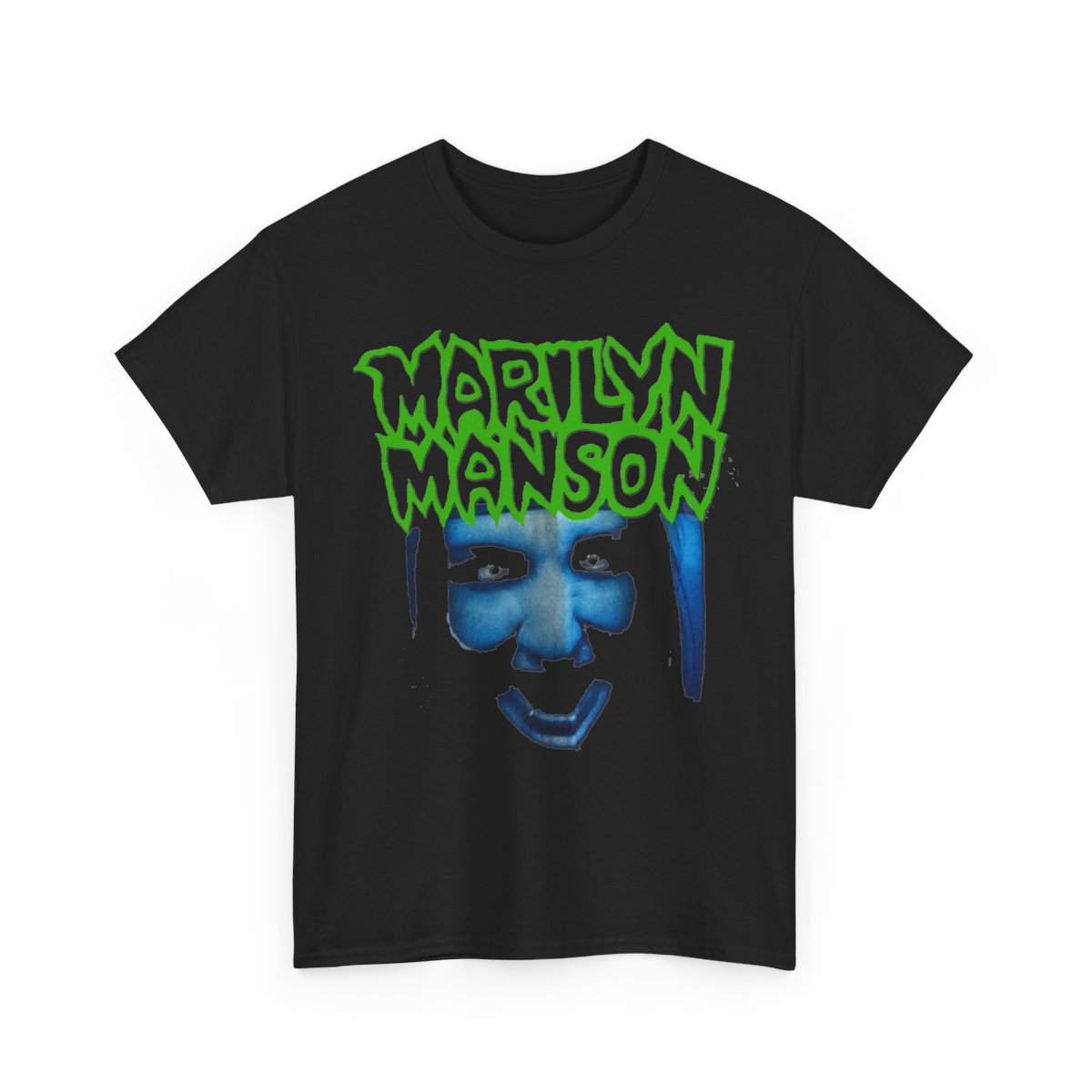 New Marilyn Manson Logo Unisex funny T Shirt USA size S - 5XL