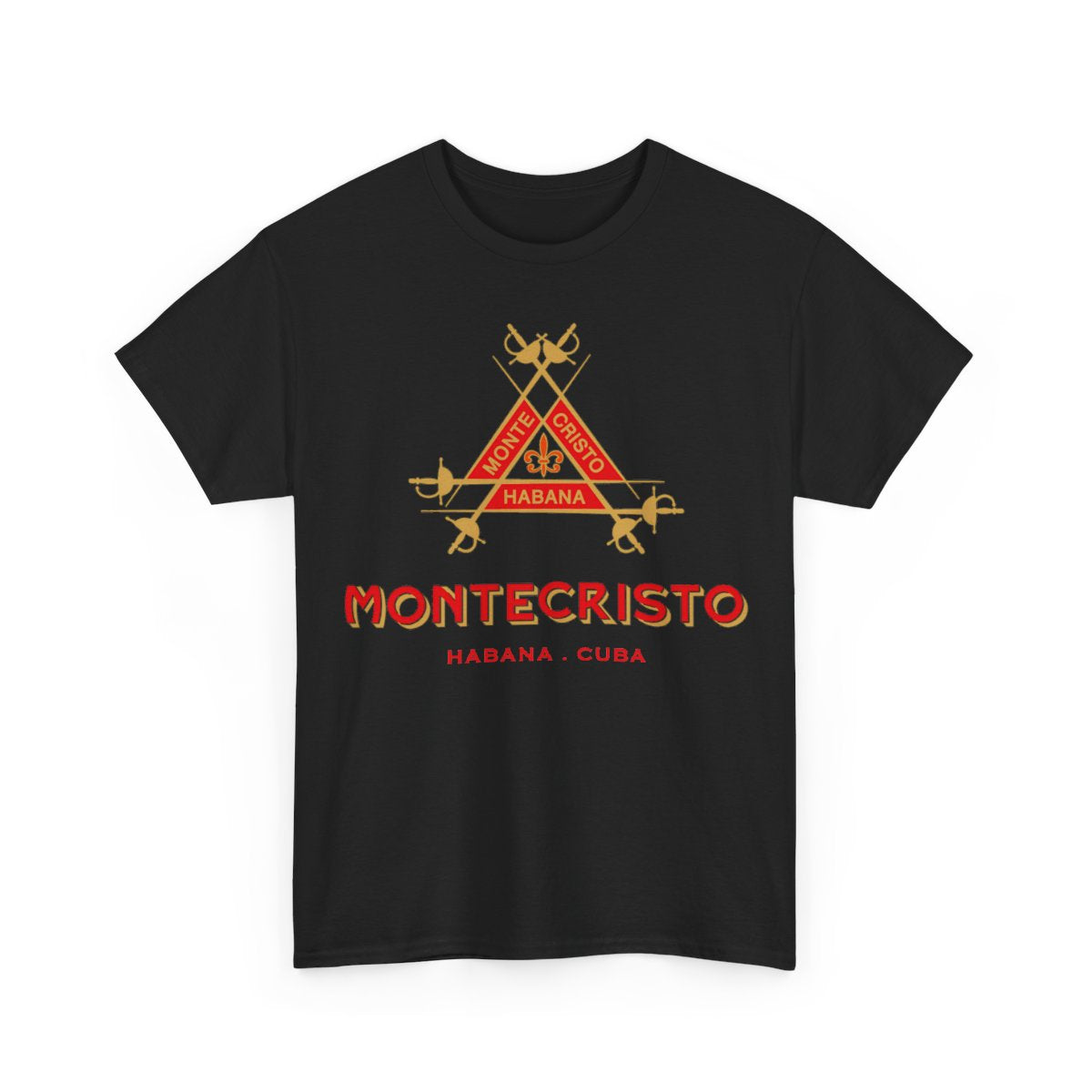 New Montecristo Famous Logo Unisex funny T Shirt USA size S - 5XL