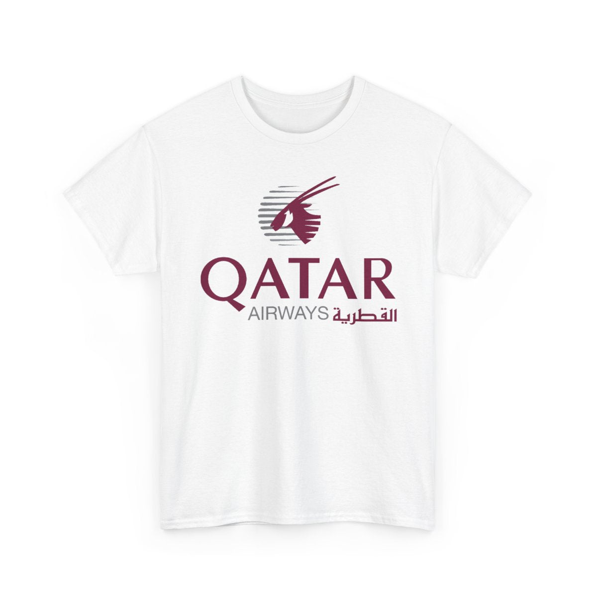 New Qatar Airways Logo Unisex funny T Shirt USA size S - 5XL