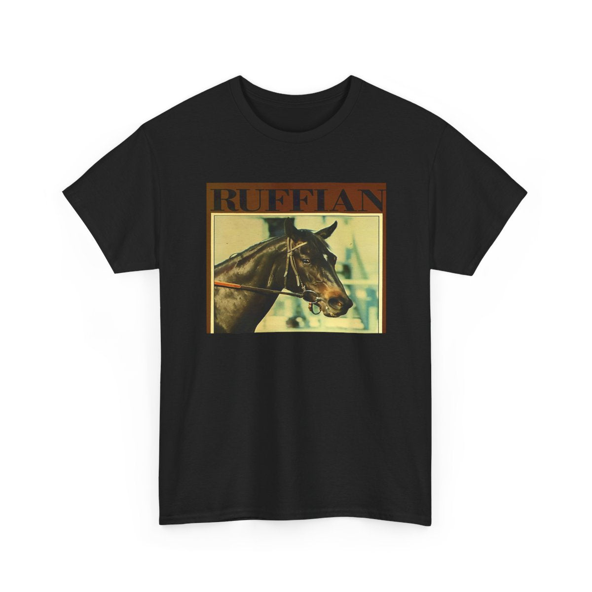 New Ruffian Horse Logo Unisex funny T Shirt USA size S - 5XL