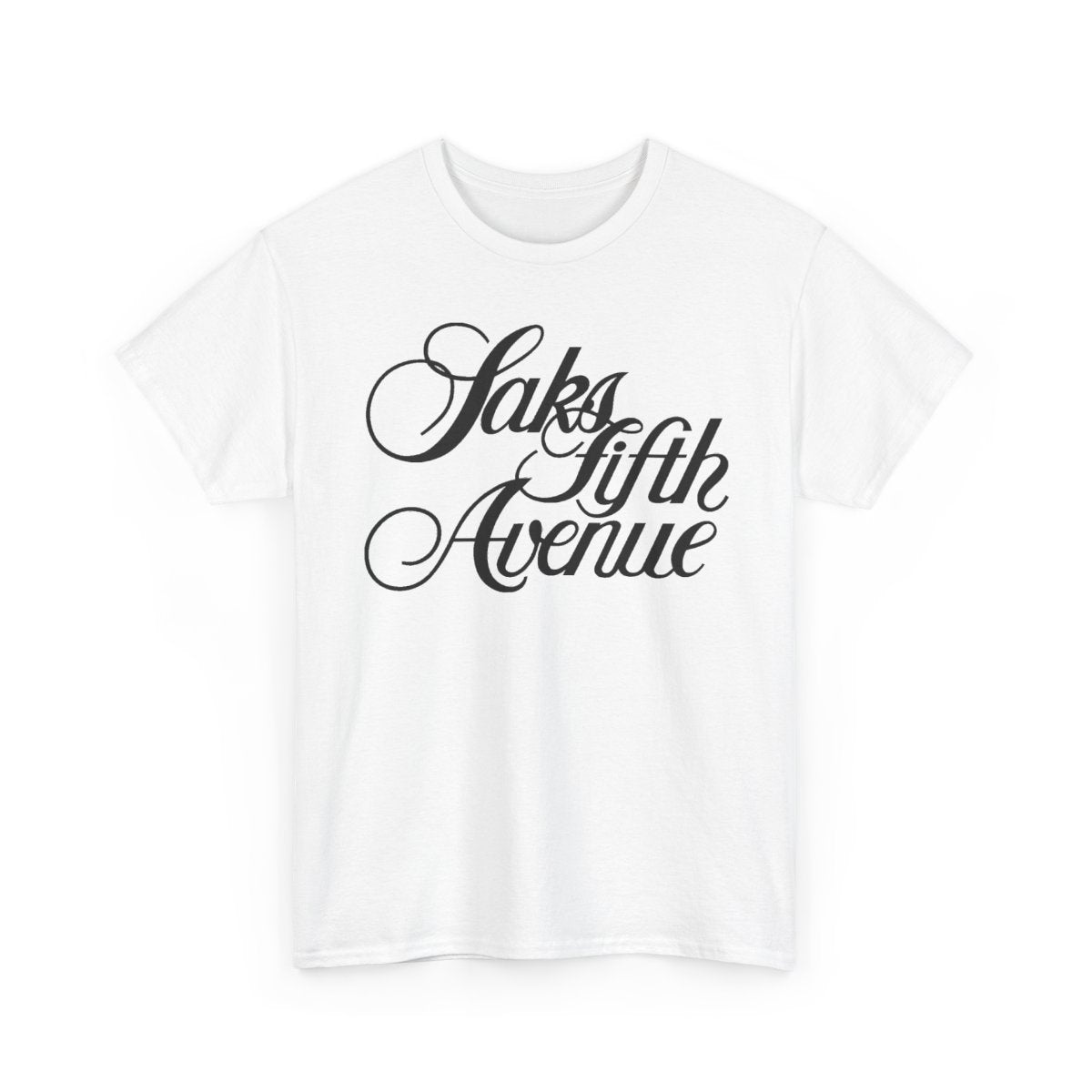New SAKS FIFTH Logo Unisex funny T Shirt USA size S - 5XL