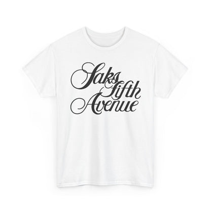 New SAKS FIFTH Logo Unisex funny T Shirt USA size S - 5XL