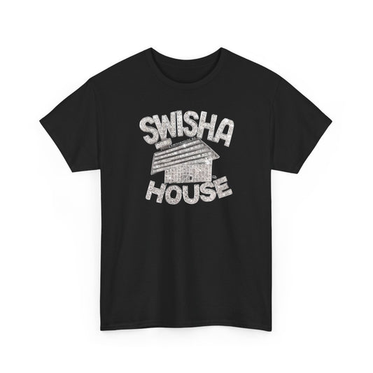 New SWISHA HOUSE Logo Unisex funny T Shirt USA size S - 5XL