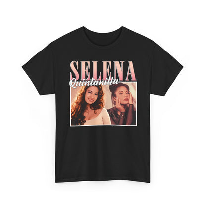 New Selena Quintanilla Logo Unisex funny T Shirt USA size S - 5XL