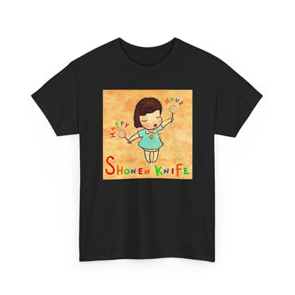 New Shonen knife Logo Unisex funny T Shirt USA size S - 5XL