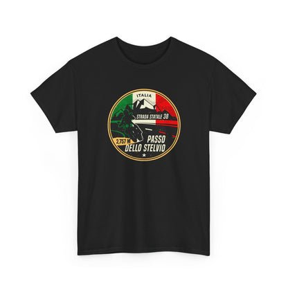 New Stelvio Pass Logo Unisex funny T Shirt USA size S - 5XL