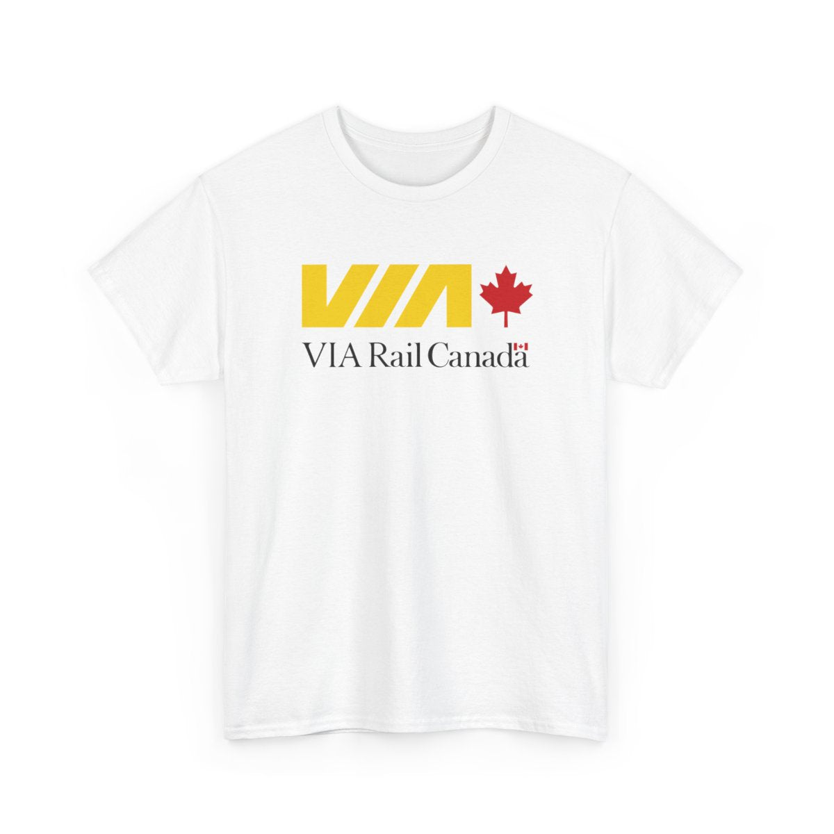 New VIA Train Logo Unisex funny T Shirt USA size S - 5XL