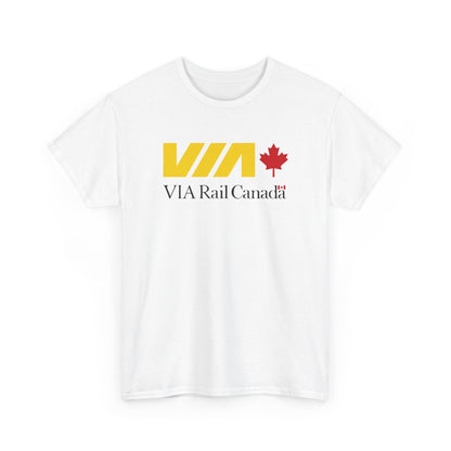 New VIA Train Logo Unisex funny T Shirt USA size S - 5XL