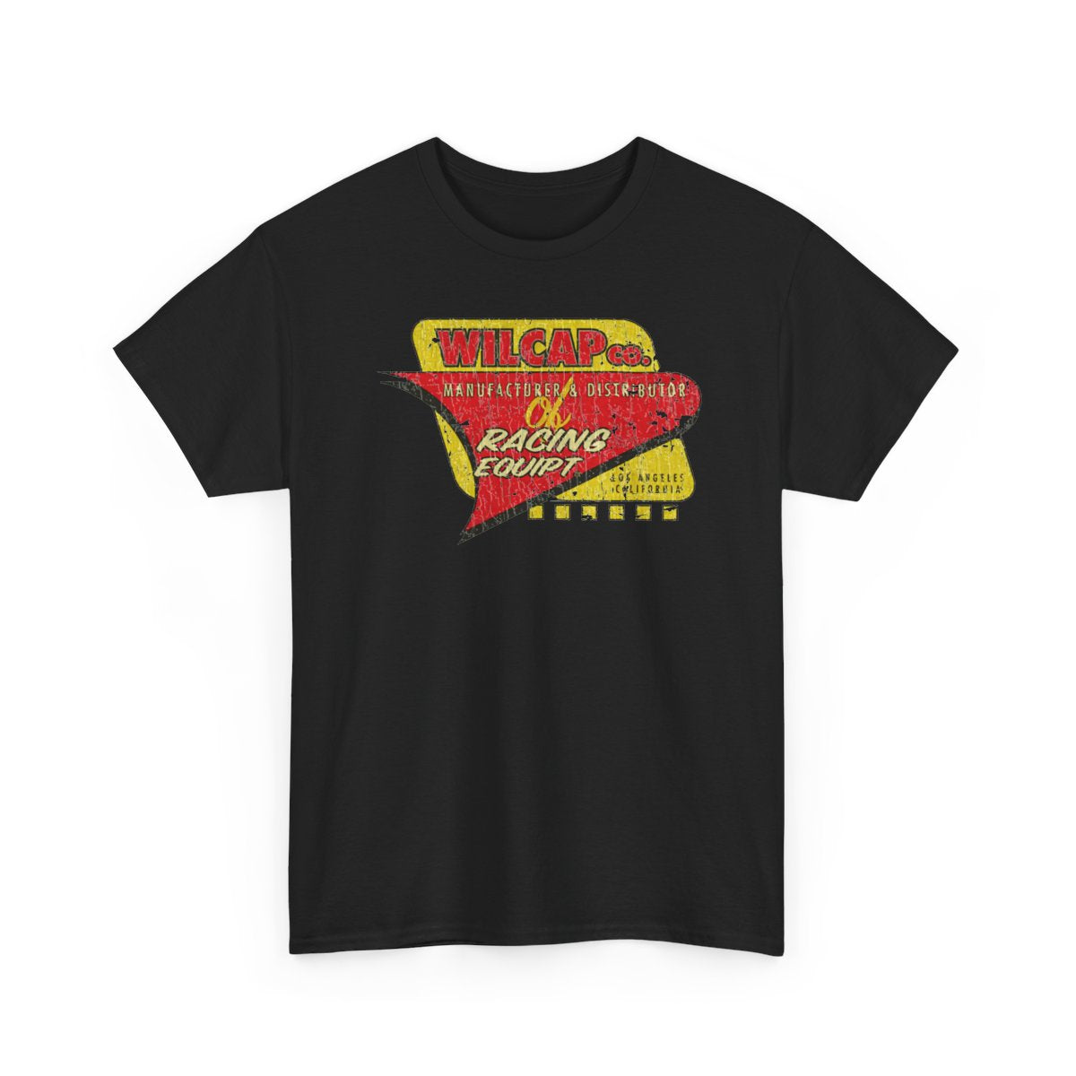 New WILCAP Co 1946 Los Angeles California Racing Equipment Logo Unisex funny T Shirt USA size S - 5XL